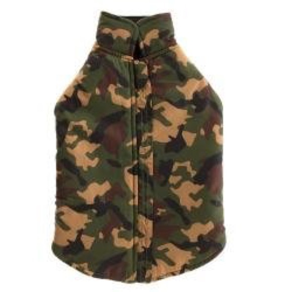 Top Paw Other - Top Paw Green Camo Dog Vest/Jacket - S - EUC🐶🐾❤️